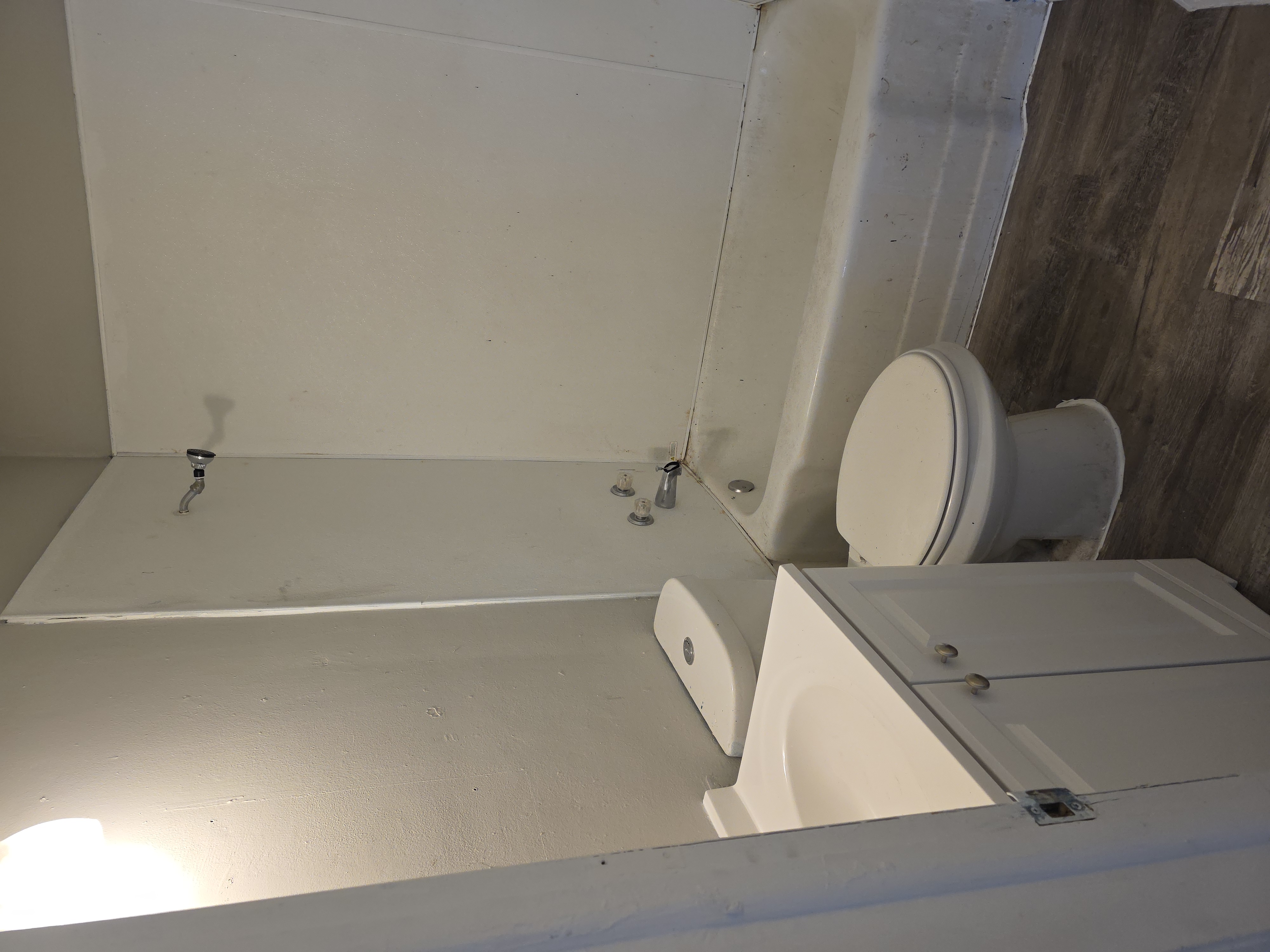 Bathroom turnover complete
