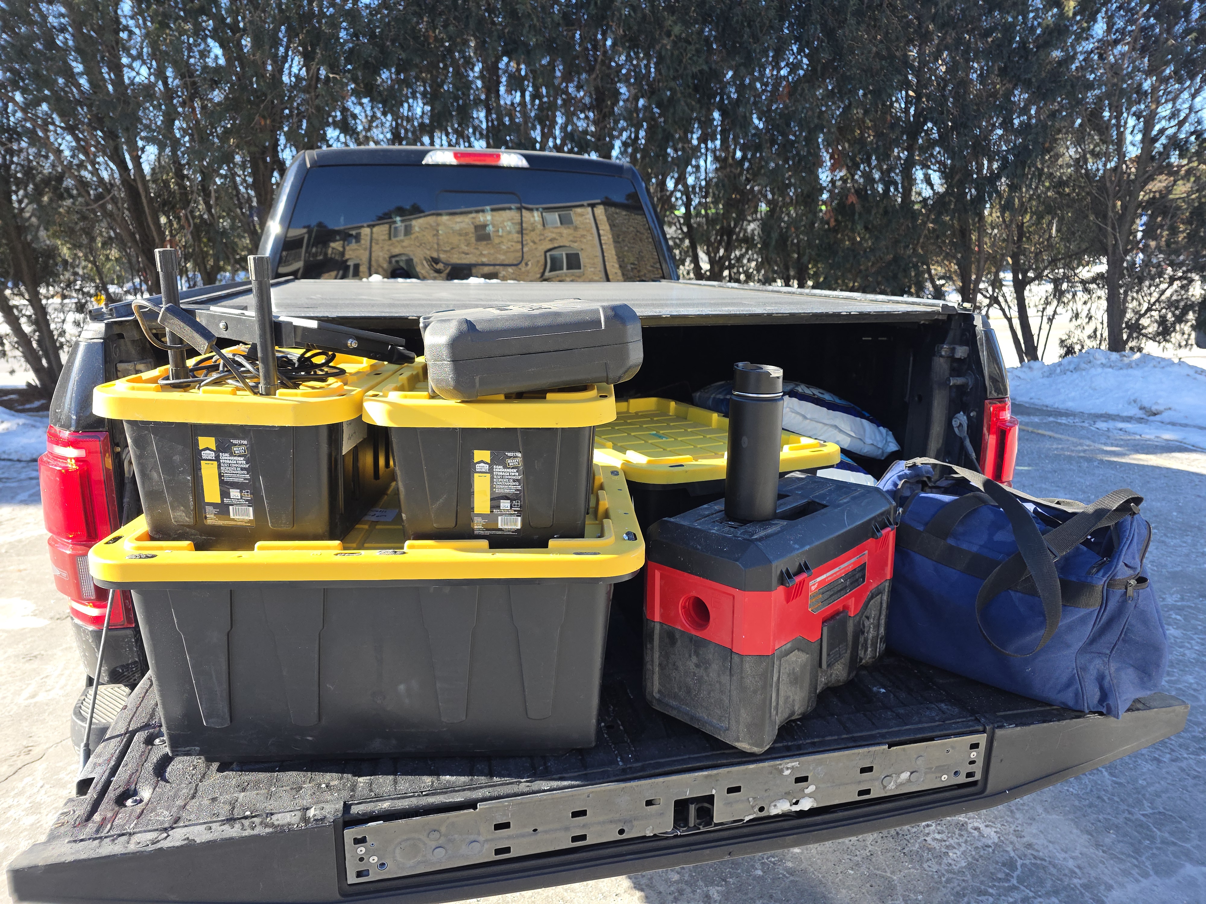 Alliance Home and Property — truck loaded and ready